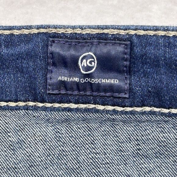 Adriano Goldschmied Jeans Womens 25R Farrah Skinny Ankle High Rise Dark Wash - Picture 4 of 15